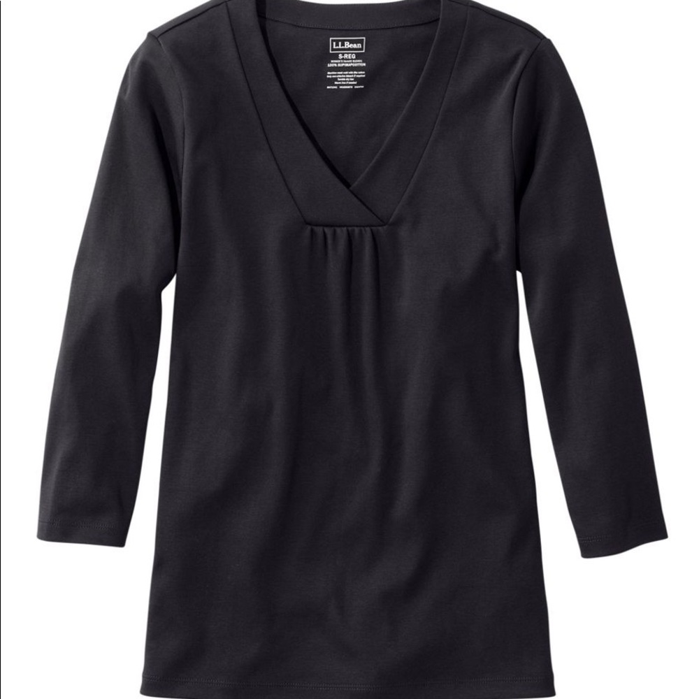 LL Bean Women’s Pima Cotton Tee
